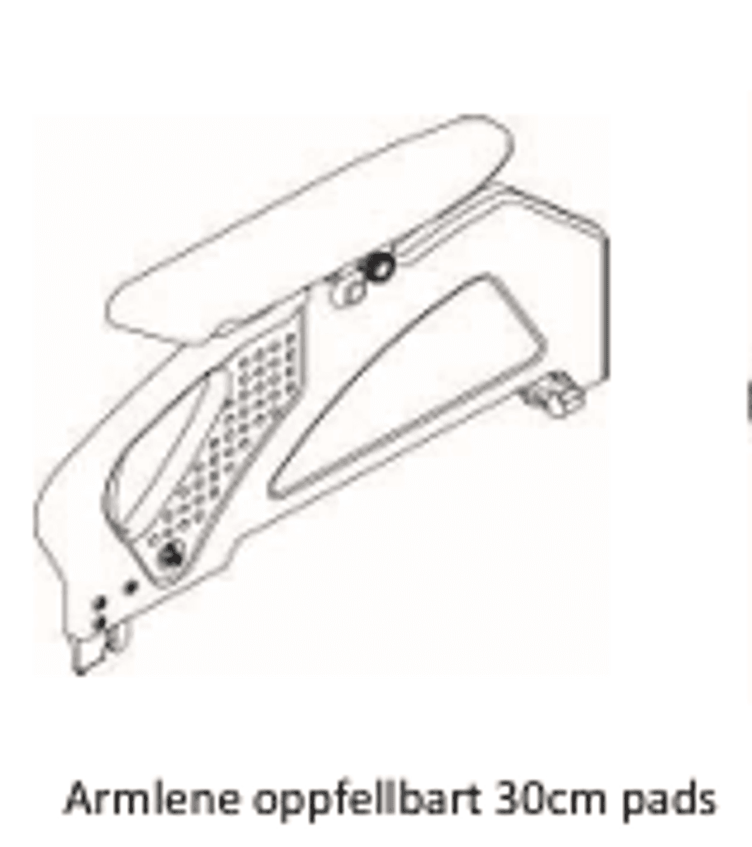 ARMLENE _oppfellbart Venstre